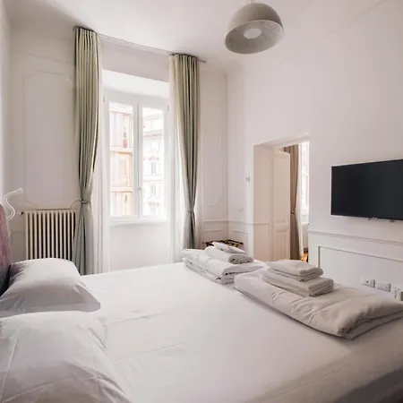 公寓 Stylish 1br, 2bath Castel Sant'angelo 6a 罗马