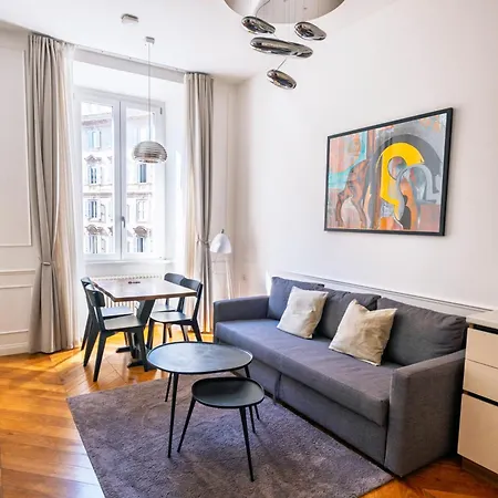 アパート Stylish 1br, 2bath Castel Sant'angelo 6a ローマ